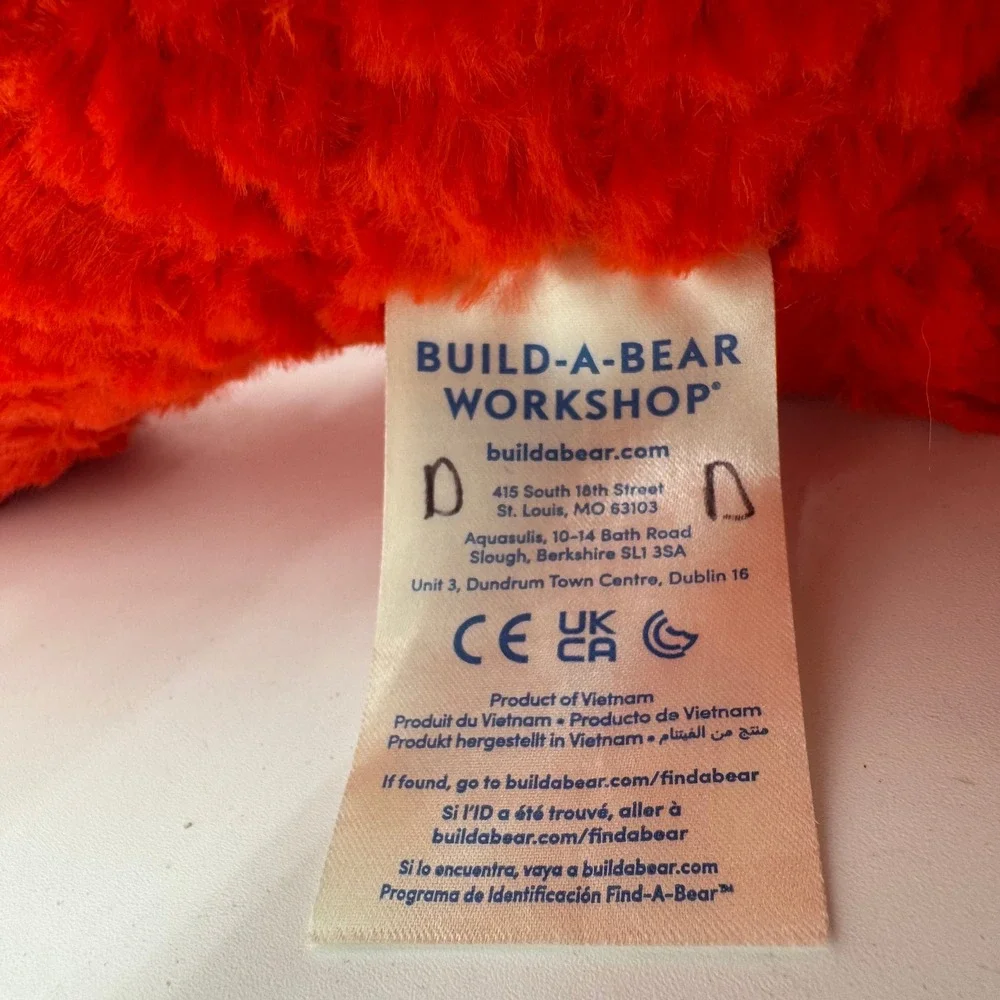 Build-A-Bear Red Dragon Plush Stuffed Animal MagicQuest B.A.B. Wings 14